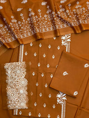 MoonSoon Lawn Dupatta Unstitch 3pc vol 1