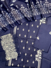 MoonSoon Lawn Dupatta Unstitch 3pc vol 1