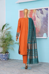 Zaib Embroidered Collection 3 Piece