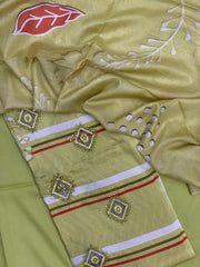 Aroosa Lawn Embroidered Collection Vol 1’25