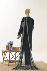 Nafasat Floral Cotton Embroidered Unstitched Collection D-02