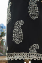 Nafasat Floral Cotton Embroidered Unstitched Collection D-02