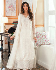 Azure Luxury Chiffon Unstitch 3pc suit