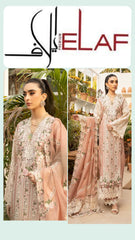 ELAF Exclusive COTTON Unstitch 3pc suit