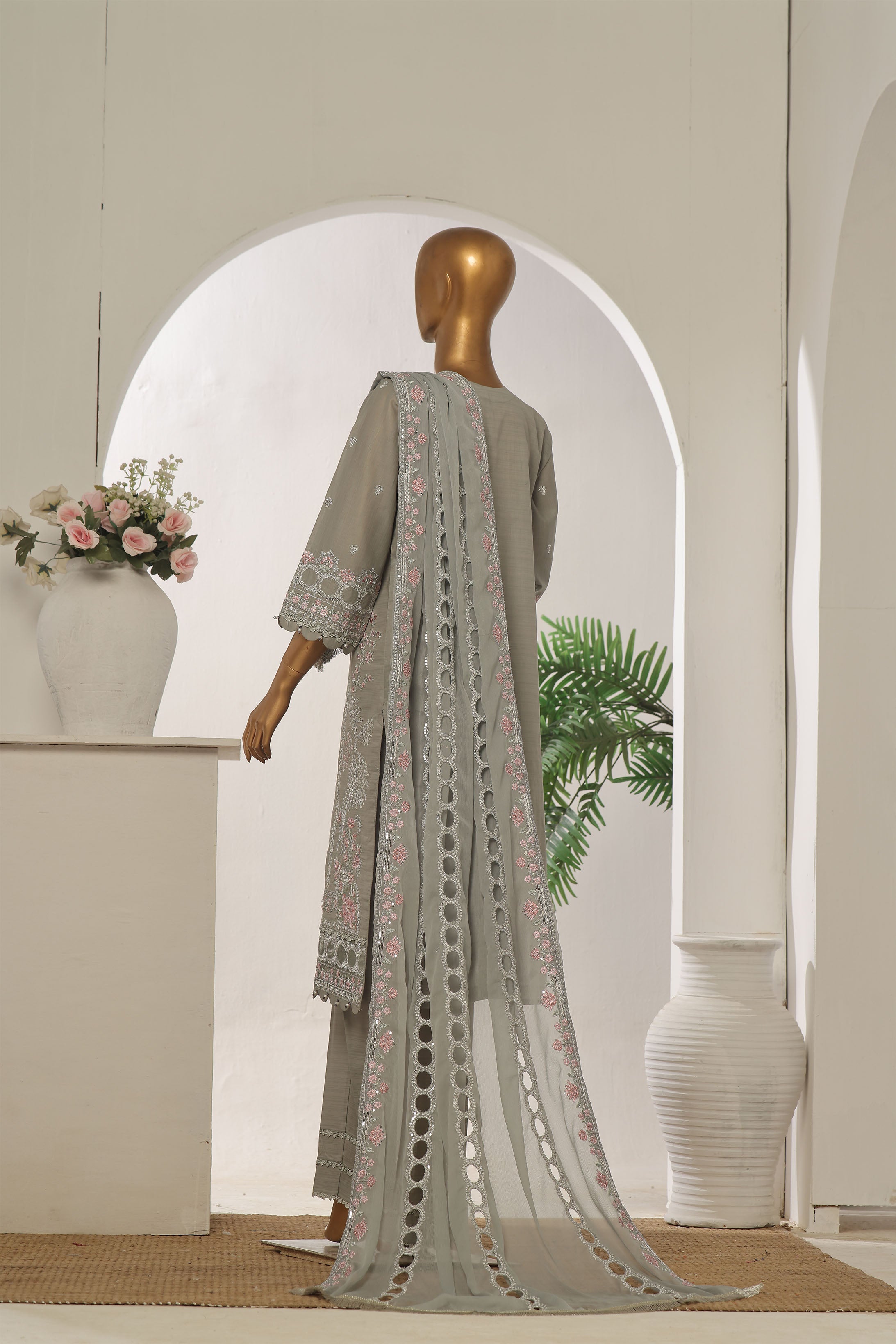 Nafasat Luxe Embroidered Collection D-03