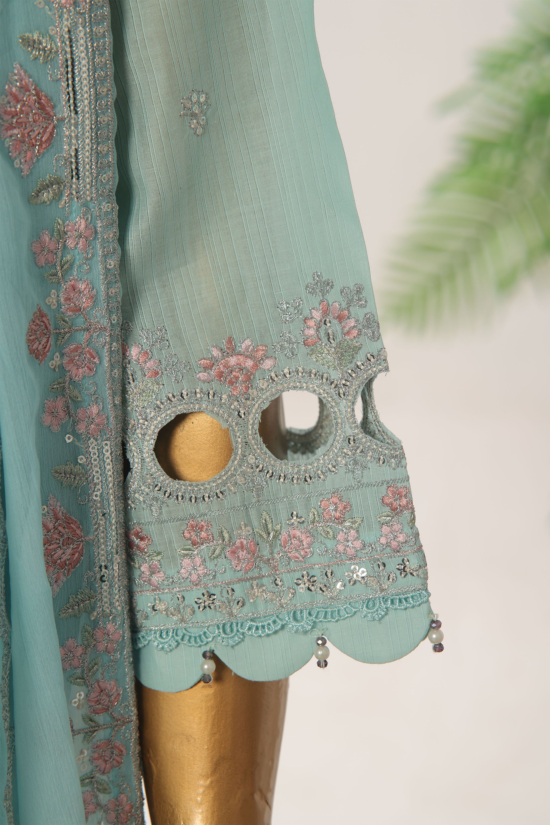 Nafasat Luxe Embroidered Collection D-04