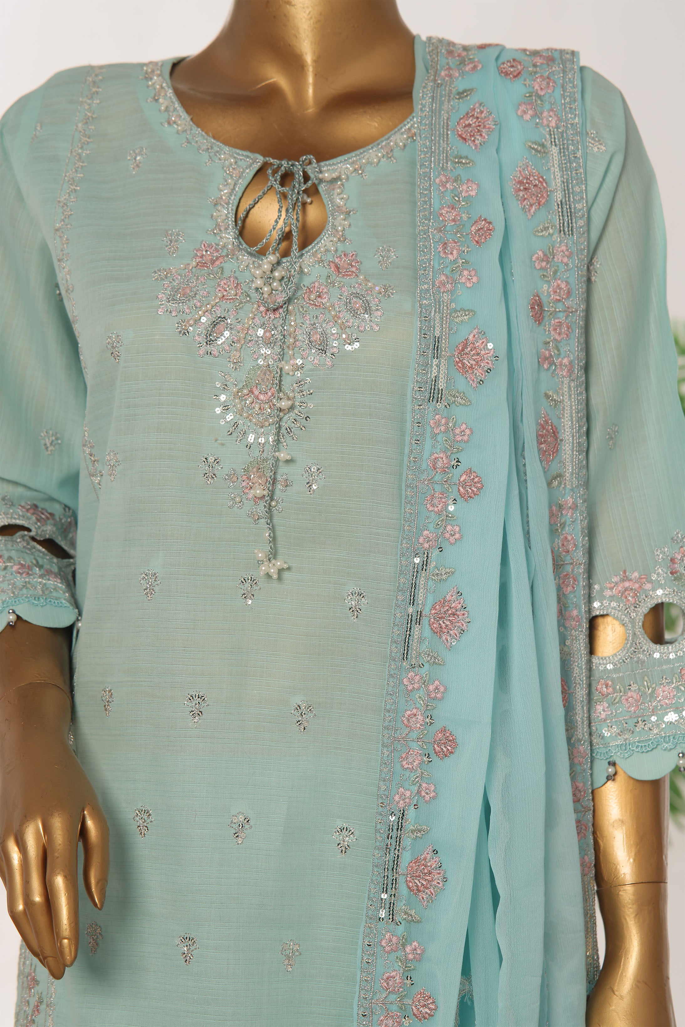 Nafasat Luxe Embroidered Collection D-04