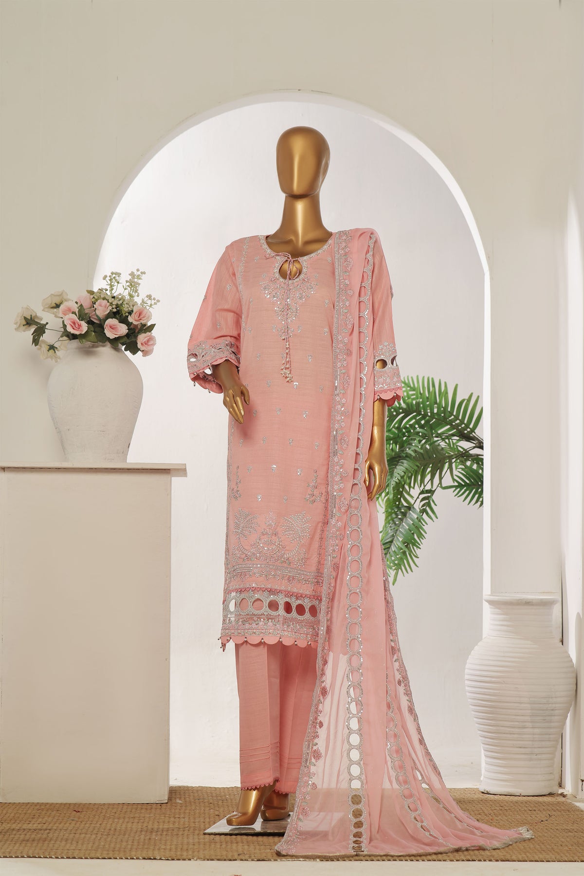 Nafasat Luxe Embroidered Collection D-05