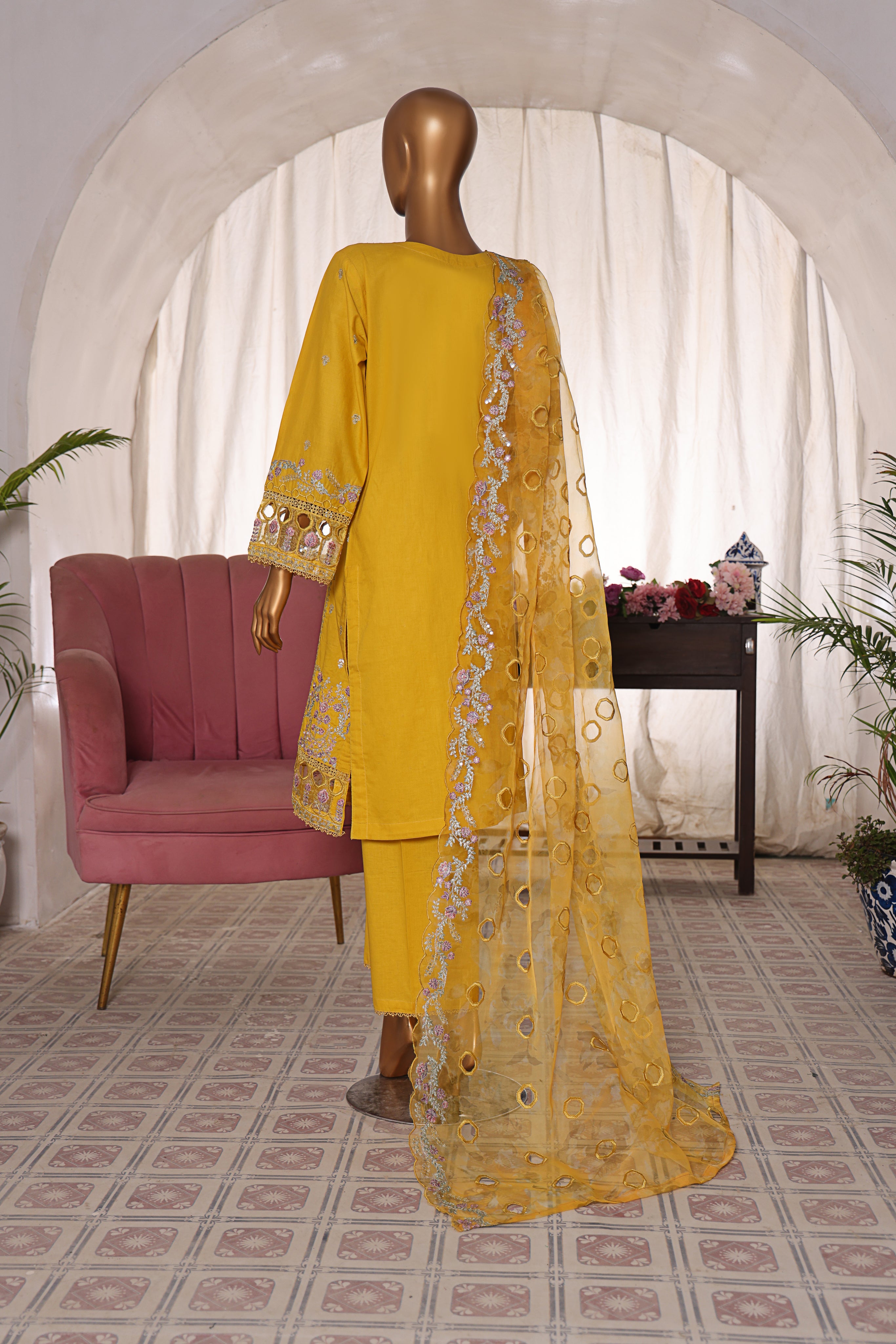 Jahaan Luxury Lawn Embroidered Collection J-01