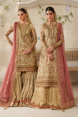 Baroque Exclusive Lawn Semi-Stitch 3pc suit