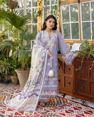 Elaf Exclusive lawn Unstitch 3pc suit