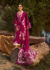 Crimson Exclusive Lawn Unstitch 3pc suit