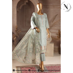 Hoor unstitch cotton lawn 3pc