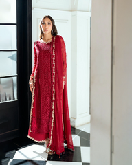 Azure Exclusive Lawn Unstitch 3pc suit