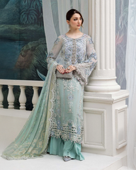MARIA B EXCLUSIVE LAWN SEMI-STITCH 3PC SUIT