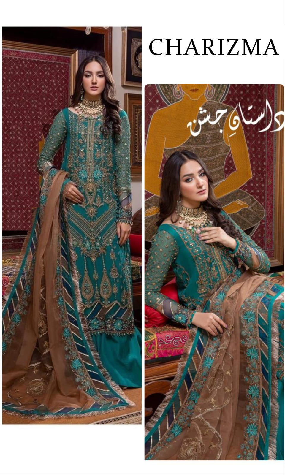 Charizma Exclusive Cotton Lawn Unstitched 3pc