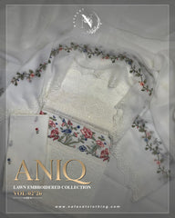 ANIQ LAWN EMBROIDERED COLLECTION VOL-02'26