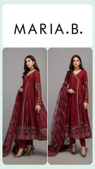 Maria B Exclusive Cotton Unstitch 3pc Suit