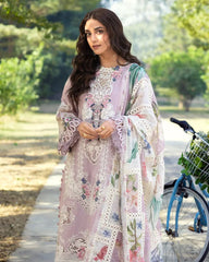 Elaf Exclusive Lawn Unstitch 3pc suit