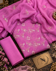 Masakali Lawn Embroidered Unstitch 3PC Suit