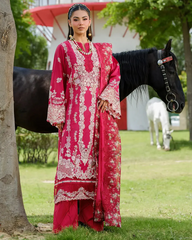 Elaf Exclusive Lawn Unstitch 3pc suit