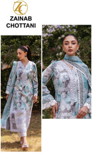 Zainab Chottani Lawn Unstitched 3pc D-03