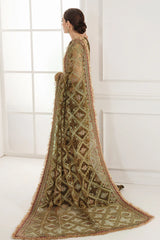 Baroque Luxury chiffon unstitch 3pc suit