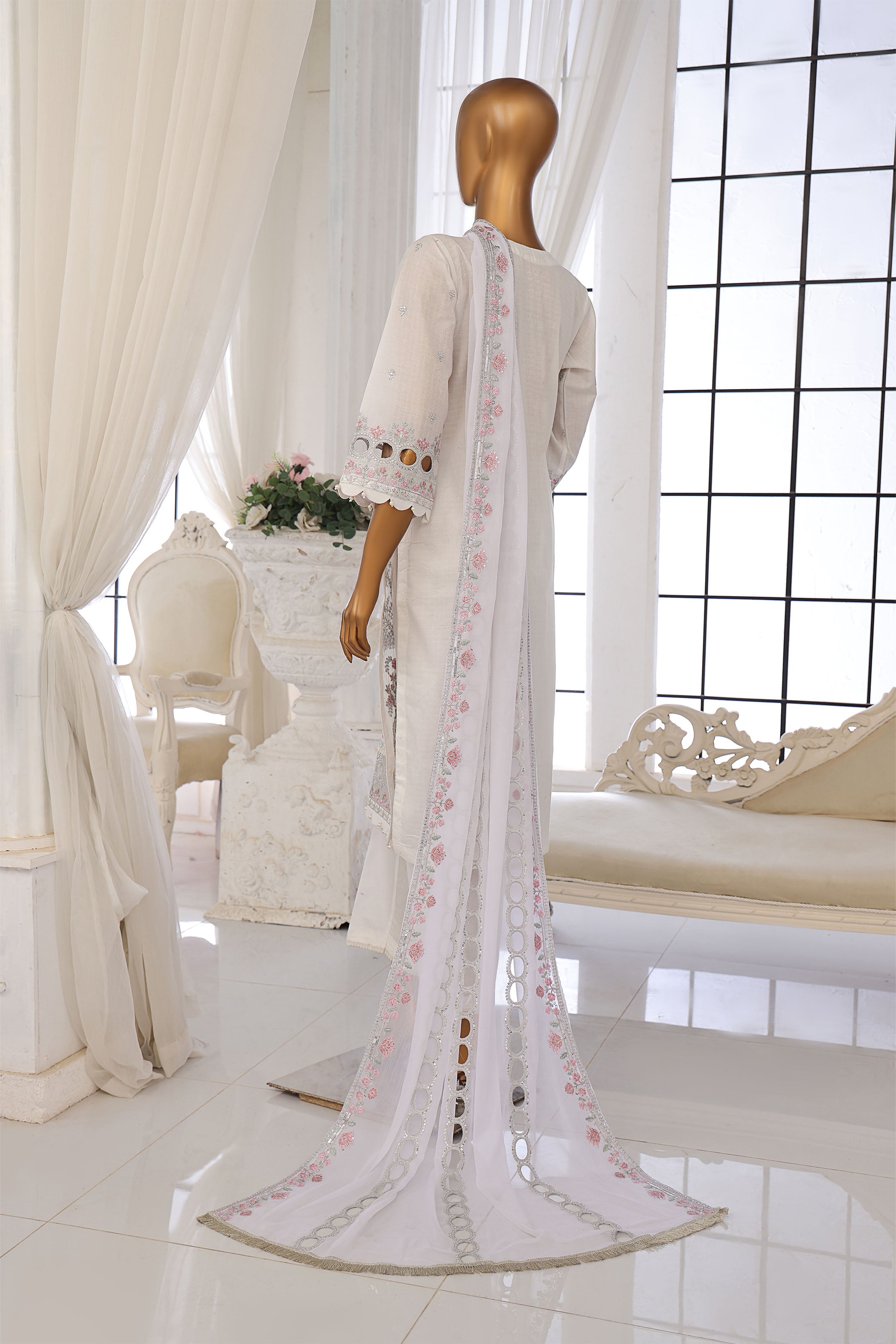 Nafasat Luxe Embroidered Collection D-08