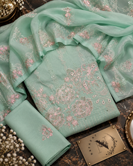 Masakali Lawn Embroidered Unstitch 3PC Suit