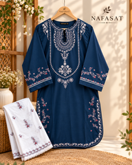 ALYANA Cotton Embroidered 2pec