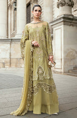 MARIA B EXCLUSIVE LAWN UNSTITCH 3PC SUIT