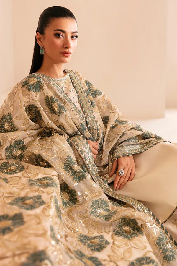 Jazmin Luxury Chiffon Unstitch 3pc Skin