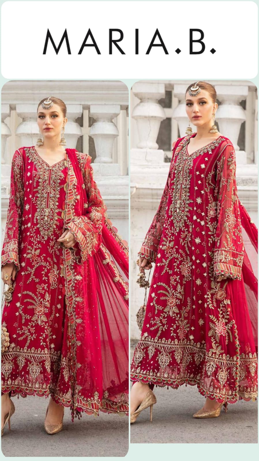 Maria B Exclusive Cotton Unstitched 3pc