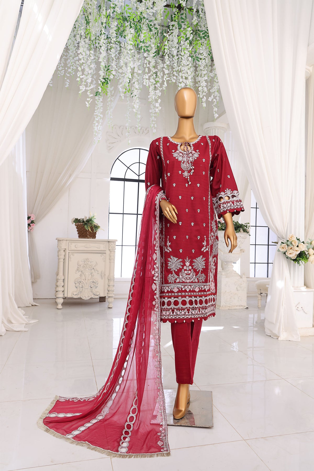 Nafasat Luxe Embroidered Collection D-09