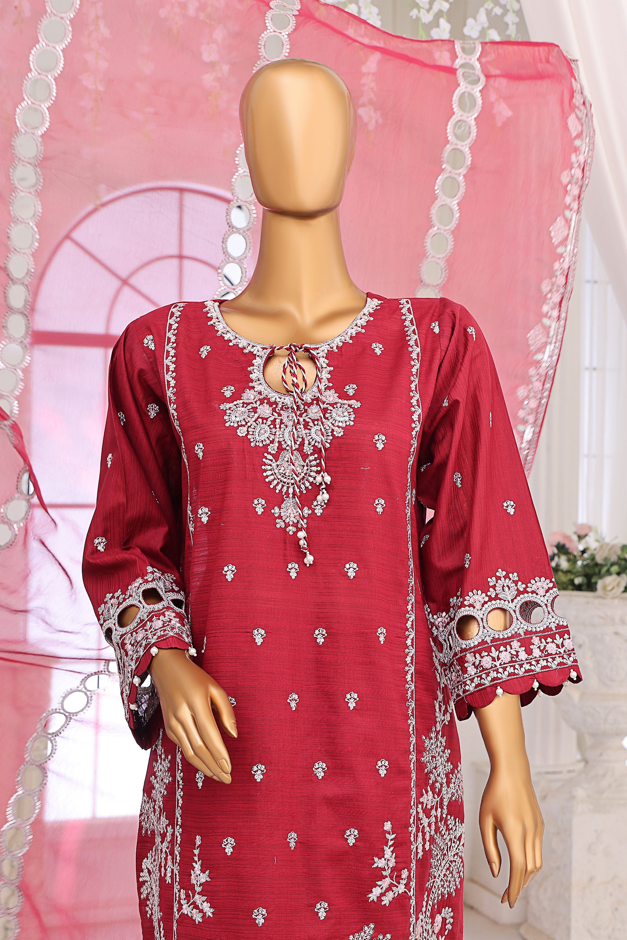 Nafasat Luxe Embroidered Collection D-09