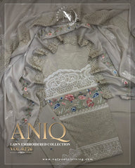 ANIQ LAWN EMBROIDERED COLLECTION VOL-02'26