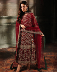 Charisma Exclusive Lawn Unstitch 3pc suit