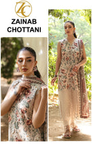 Zainab Chottani Lawn Unstitched 3pc D-08