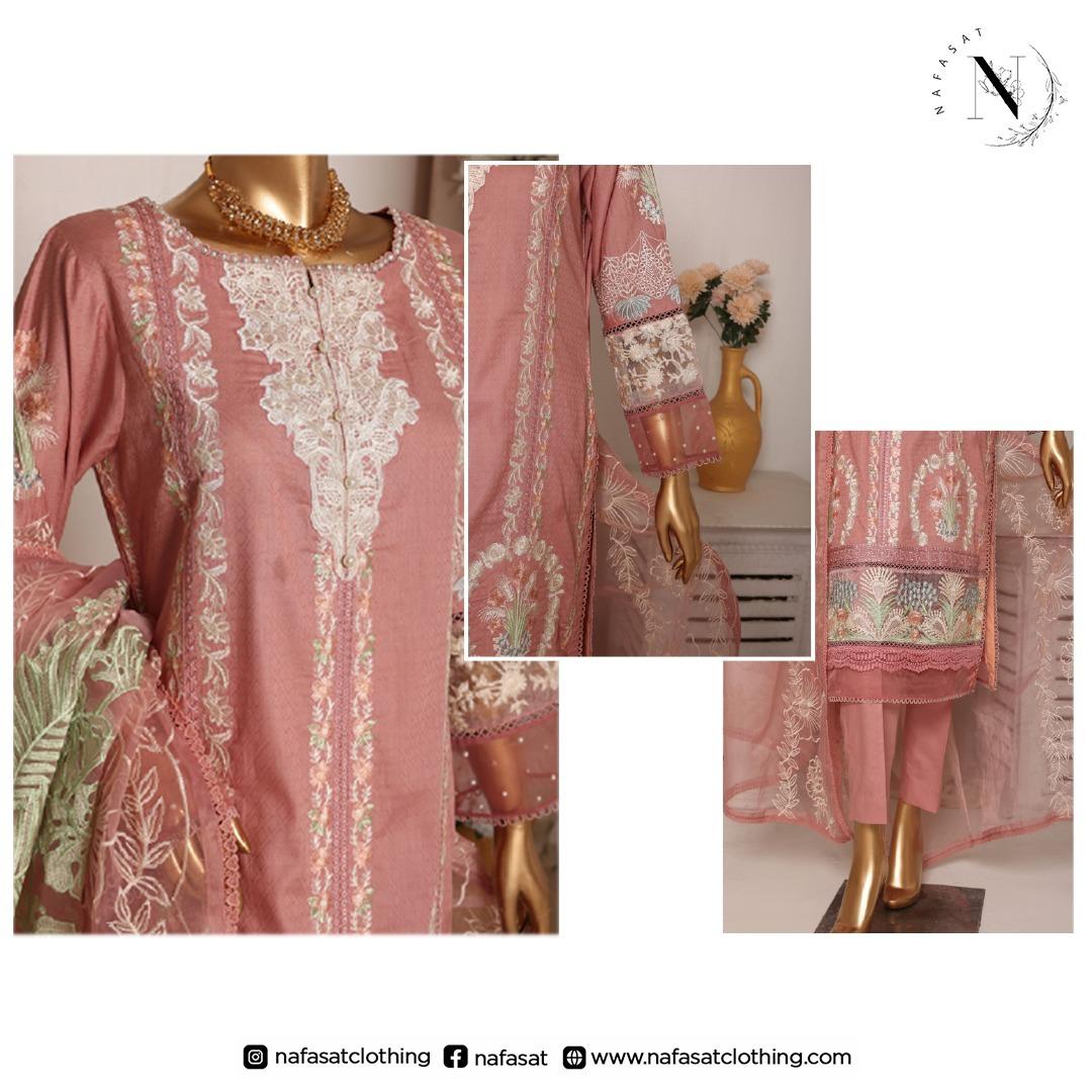 Mahpara Luxury Formal Cotton Collection D-01
