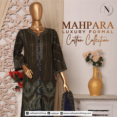 Mahpara Luxury Formal Cotton Collection D-04