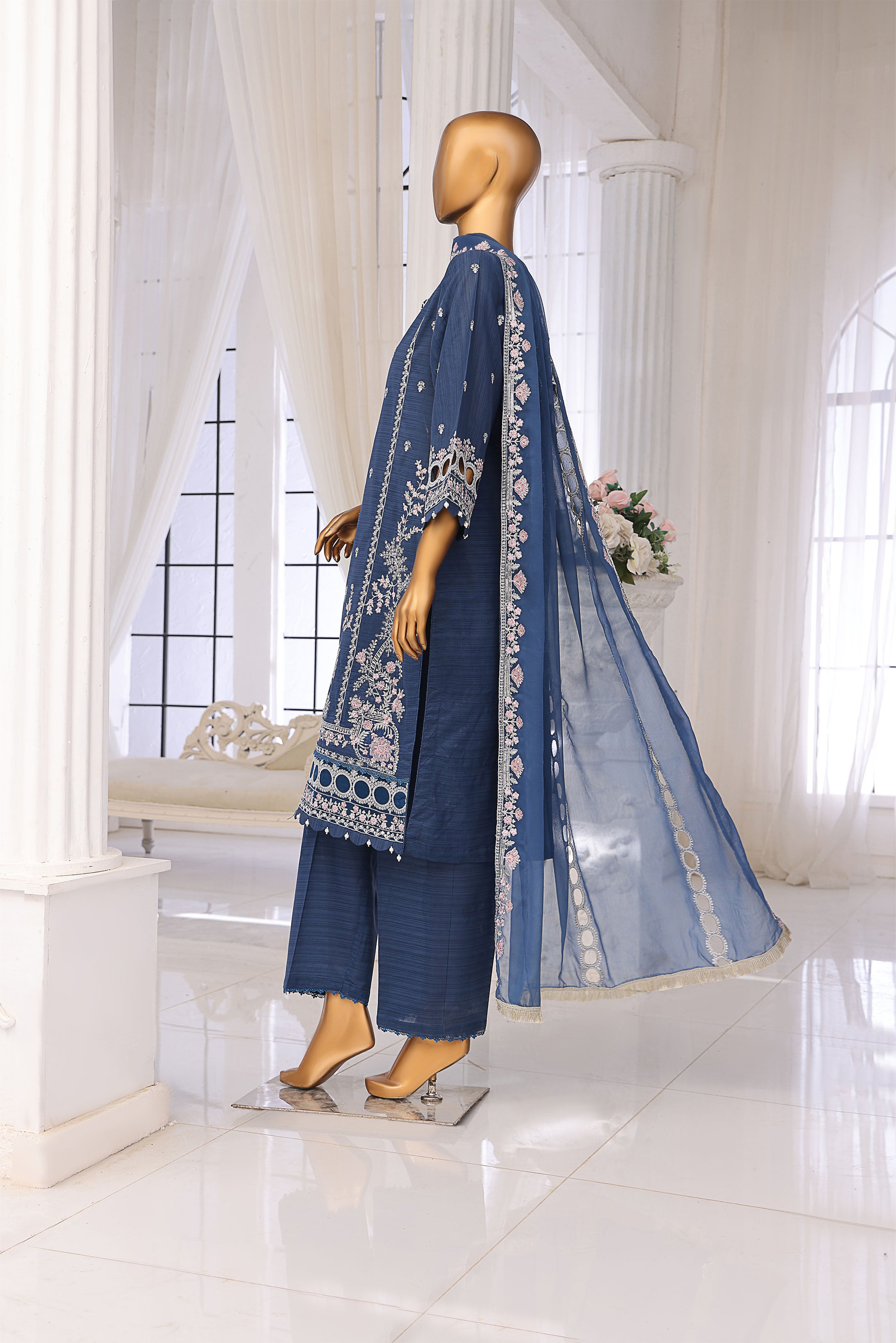 Nafasat Luxe Embroidered Collection D-10