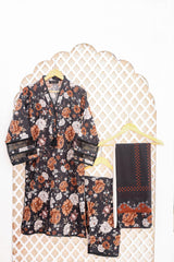 Nafasat Cords 3pc Lawn Printed Collection with Lawn Dupatta D-05