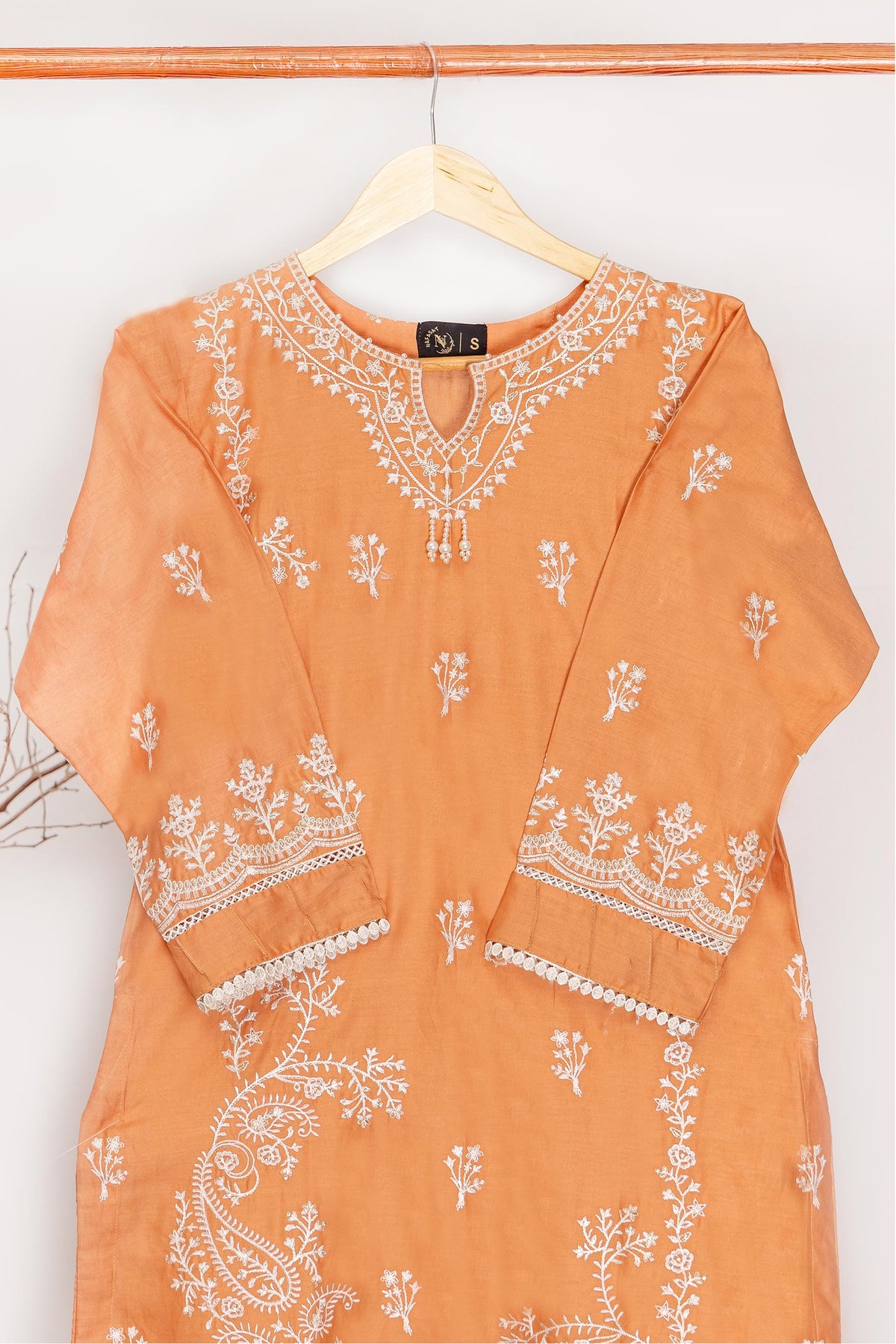 Nafasat Bahar Stitch Embroidered Kurti Collection D-05