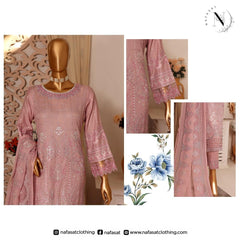 Mahpara Luxury Formal Cotton Collection D-02