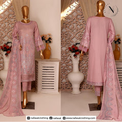 Mahpara Luxury Formal Cotton Collection D-02