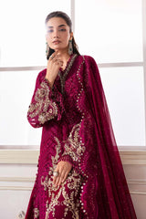 Maria b Luxury Chiffon Unstitch 3pc