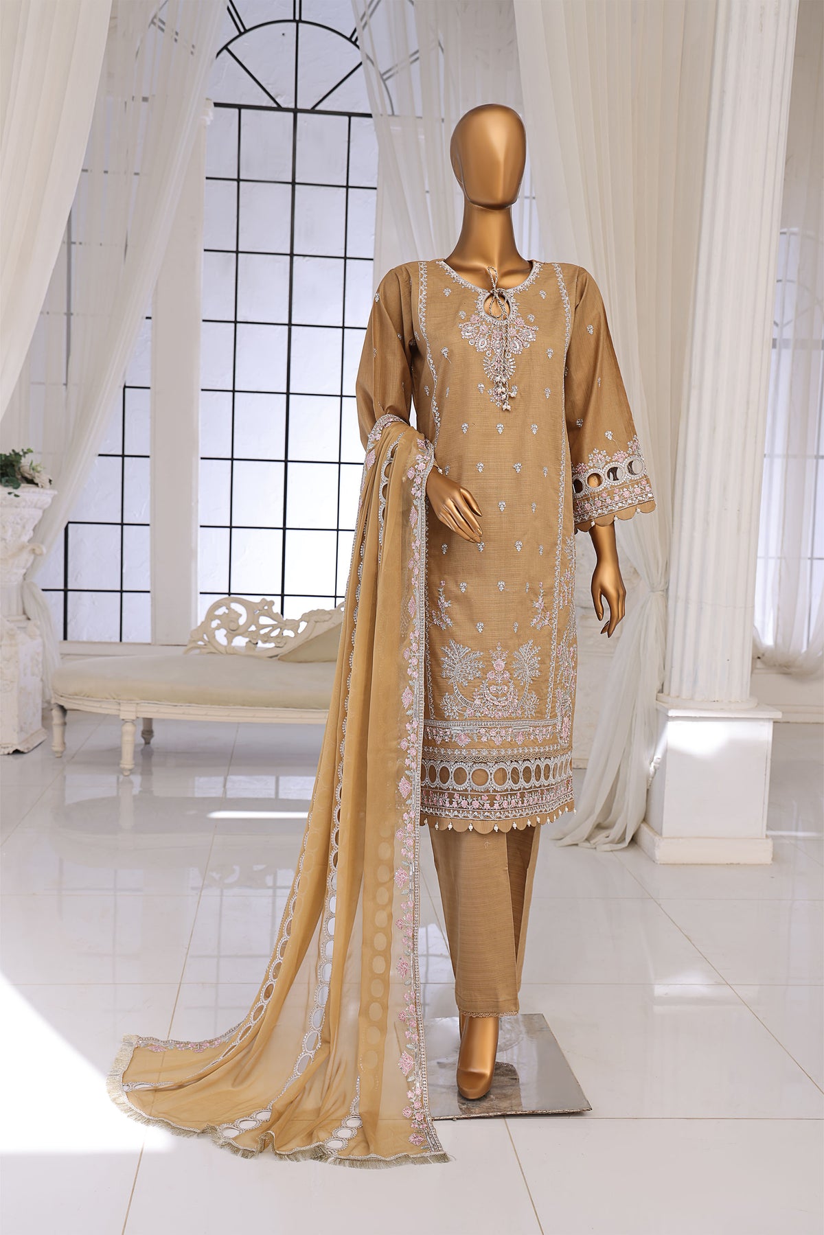 Nafasat Luxe Embroidered Collection D-11