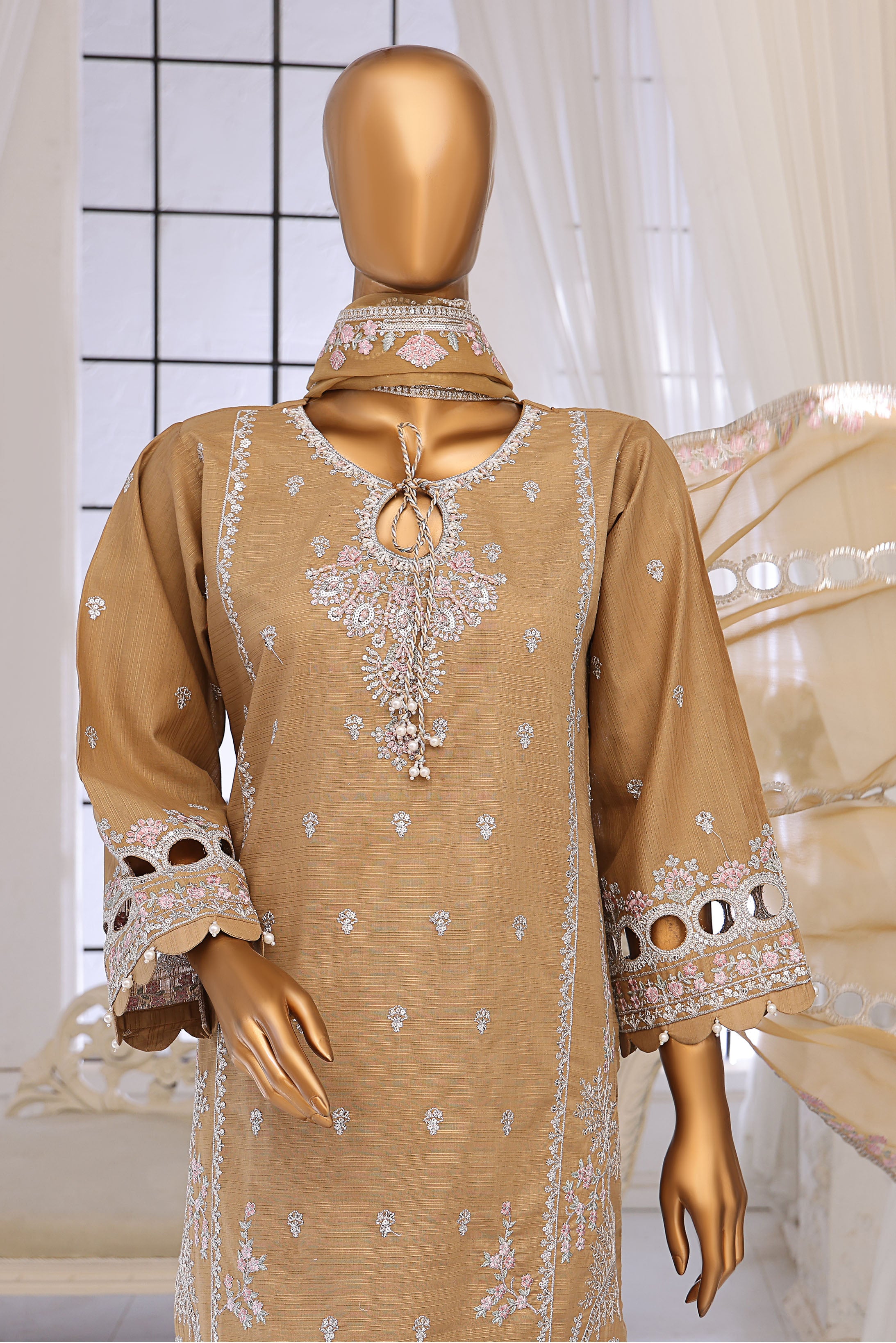 Nafasat Luxe Embroidered Collection D-11