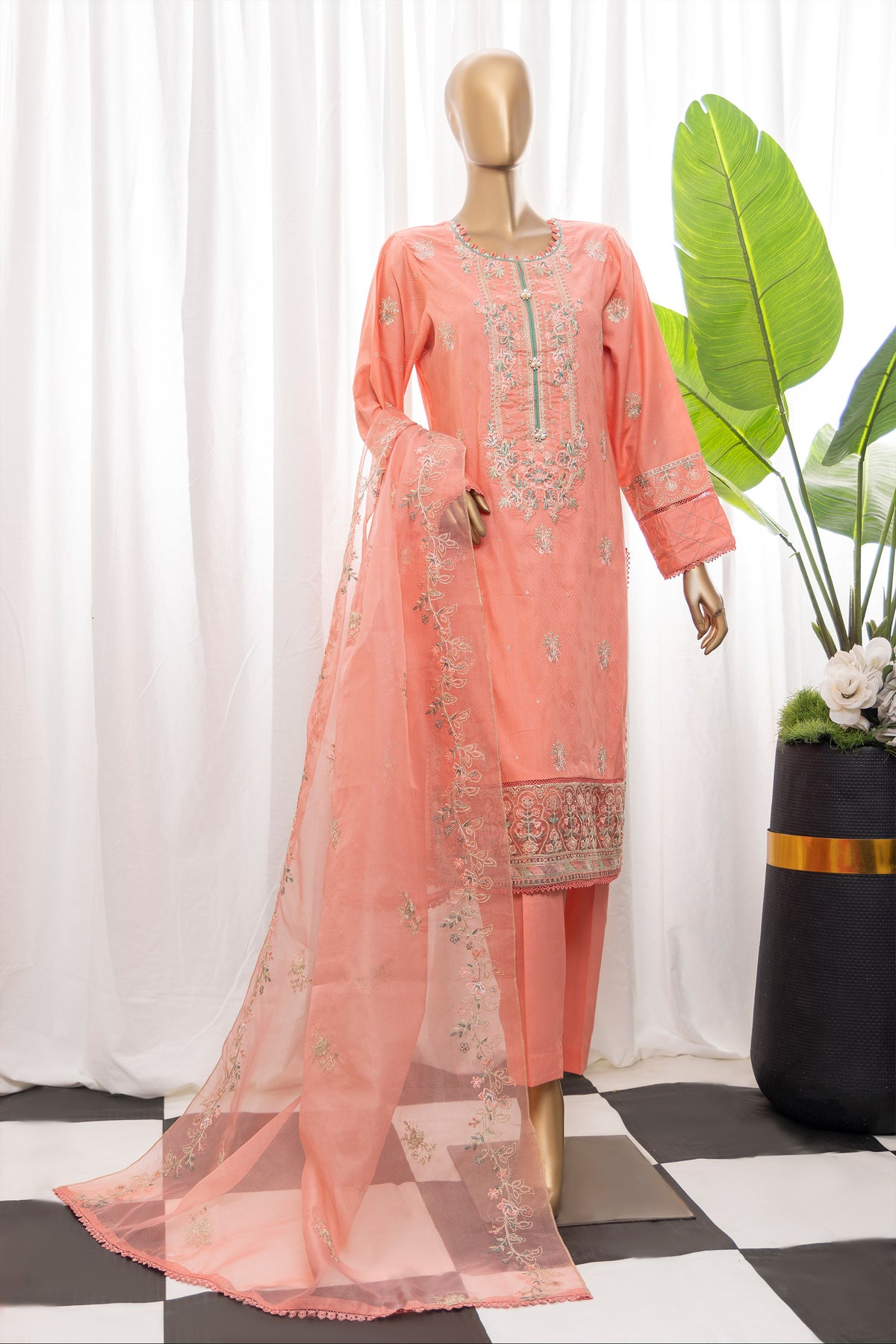 Koyal Embroidered Chikankari Vol-1 D-06