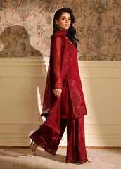 Azure Luxury Chiffon Unstitch 3pc suit